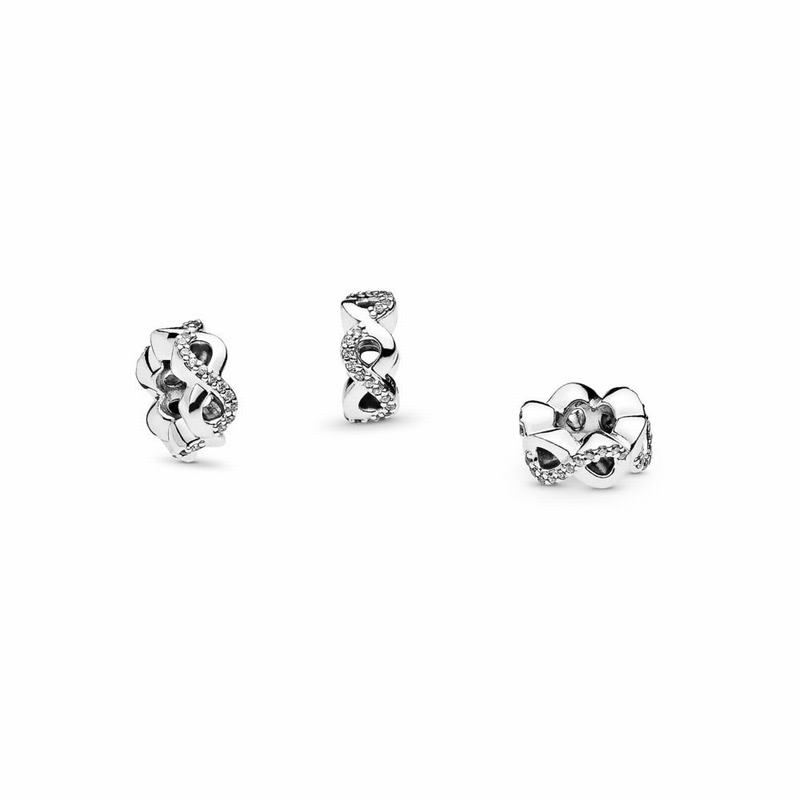 Pandora Australia Infinite Love Charm - Sterling Silver | LWIXHE972